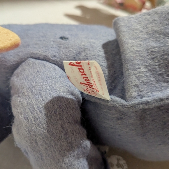 Annalee Easter Bunny Rabbit couple Dolls VTG 1988 Mobilitee - Picture 7 of 16